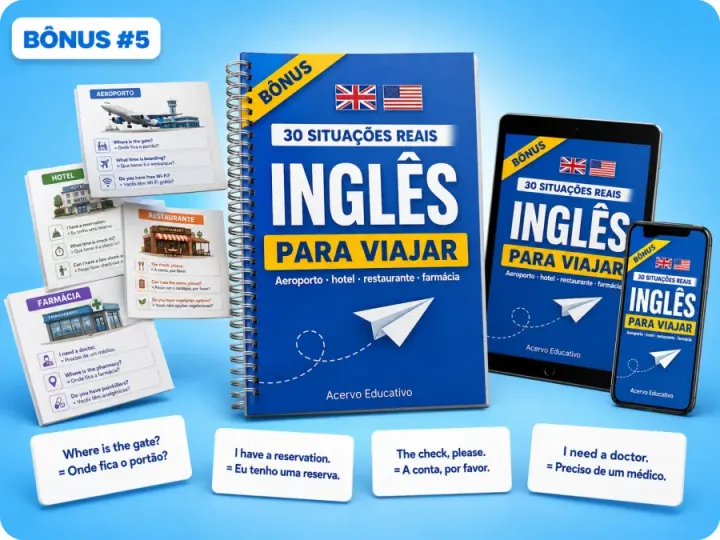 Bônus 5 — Inglês para Viajar