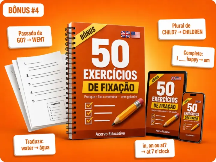 Bônus 4 — 50 Exercícios de Fixação